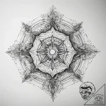 Tattoo sketch cosmic self, concept art for ta… – tattoo sketch (№1757953447_0, 15.09.2025 16:24) — tattoovalue.net