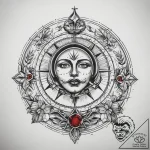 Tattoo sketch ruby, tattoo flash sheet design… – tattoo sketch (№1757954055_0, 15.09.2025 16:34) — tattoovalue.net