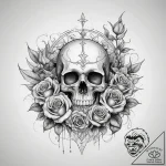 Tattoo sketch water, concept art for tattoo,… – tattoo sketch (№1757955031_0, 15.09.2025 16:50) — tattoovalue.net