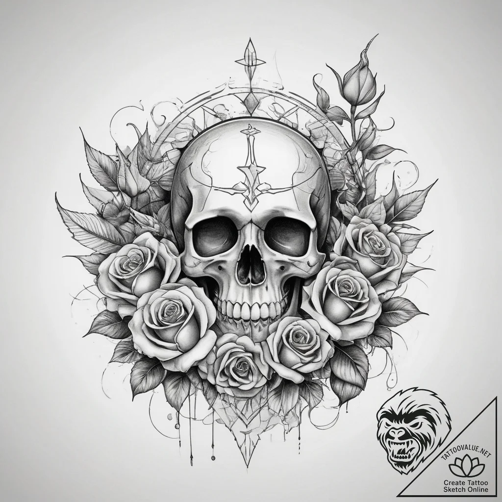 Tattoo sketch water, concept art for tattoo,... - tattoo sketch (№1757955031_0, 15.09.2025 16:50) — tattoovalue.net