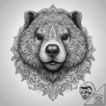 Tattoo sketch groundhog, ink illustration for… – tattoo sketch (№1757956805_0, 15.09.2025 17:20) — tattoovalue.net