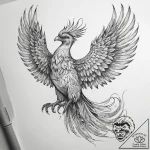Tattoo sketch phoenix, tattoo drawing outline… – tattoo sketch (№1757959566_0, 15.09.2025 18:06) — tattoovalue.net