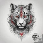 Tattoo sketch thread, tattoo line art, on a c… – tattoo sketch (№1757963876_0, 15.09.2025 19:17) — tattoovalue.net