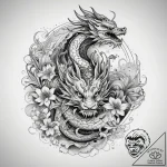 Tattoo sketch cosmic fount, tattoo sketch des… – tattoo sketch (№1757964081_0, 15.09.2025 19:21) — tattoovalue.net