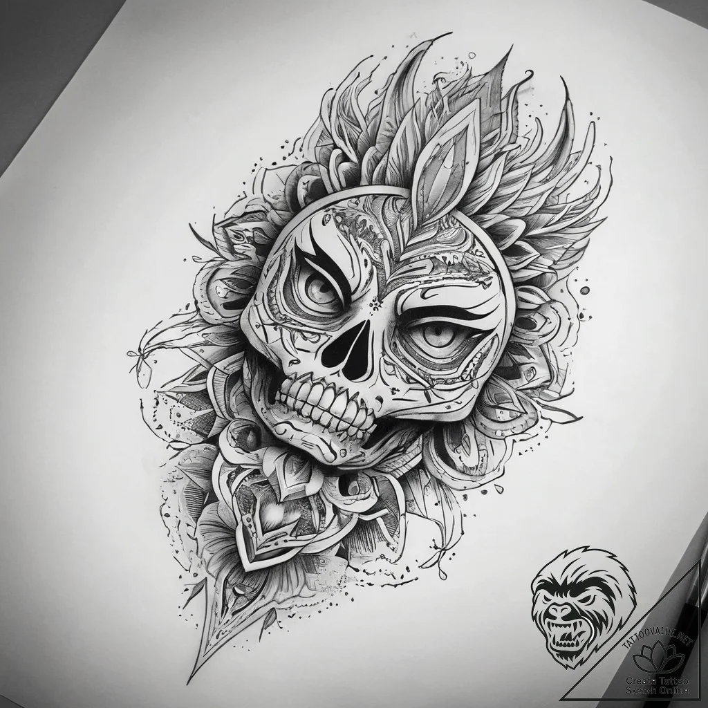 Tattoo sketch blade, artistic tattoo sketch,... - tattoo sketch (№1757965071_0, 15.09.2025 19:37) — tattoovalue.net