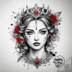 Tattoo sketch princess tattoo, tattoo flash s… – tattoo sketch (№1757970015_0, 15.09.2025 21:00) — tattoovalue.net