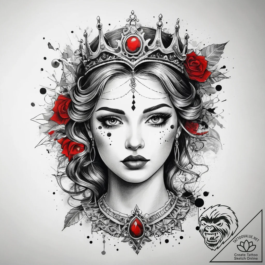 Tattoo sketch princess tattoo, tattoo flash s... - tattoo sketch (№1757970015_0, 15.09.2025 21:00) — tattoovalue.net