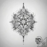 Tattoo sketch cosmic essence, artistic tattoo… – tattoo sketch (№1757970406_0, 15.09.2025 21:06) — tattoovalue.net