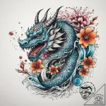 Tattoo sketch spiritual conquest, artistic ta… – tattoo sketch (№1757970802_0, 15.09.2025 21:13) — tattoovalue.net