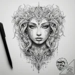Tattoo sketch ambition – tattoo sketch (№1757972584_0, 15.09.2025 21:43) — tattoovalue.net