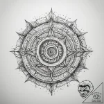 Tattoo sketch spiral, concept art for tattoo,… – tattoo sketch (№1757975165_0, 15.09.2025 22:26) — tattoovalue.net