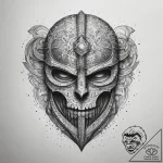 Tattoo sketch armor, tattoo sketch design, do… – tattoo sketch (№1757977539_0, 15.09.2025 23:05) — tattoovalue.net