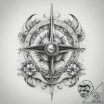 Tattoo sketch cosmic plane, tattoo line art,… – tattoo sketch (№1757978521_0, 15.09.2025 23:22) — tattoovalue.net