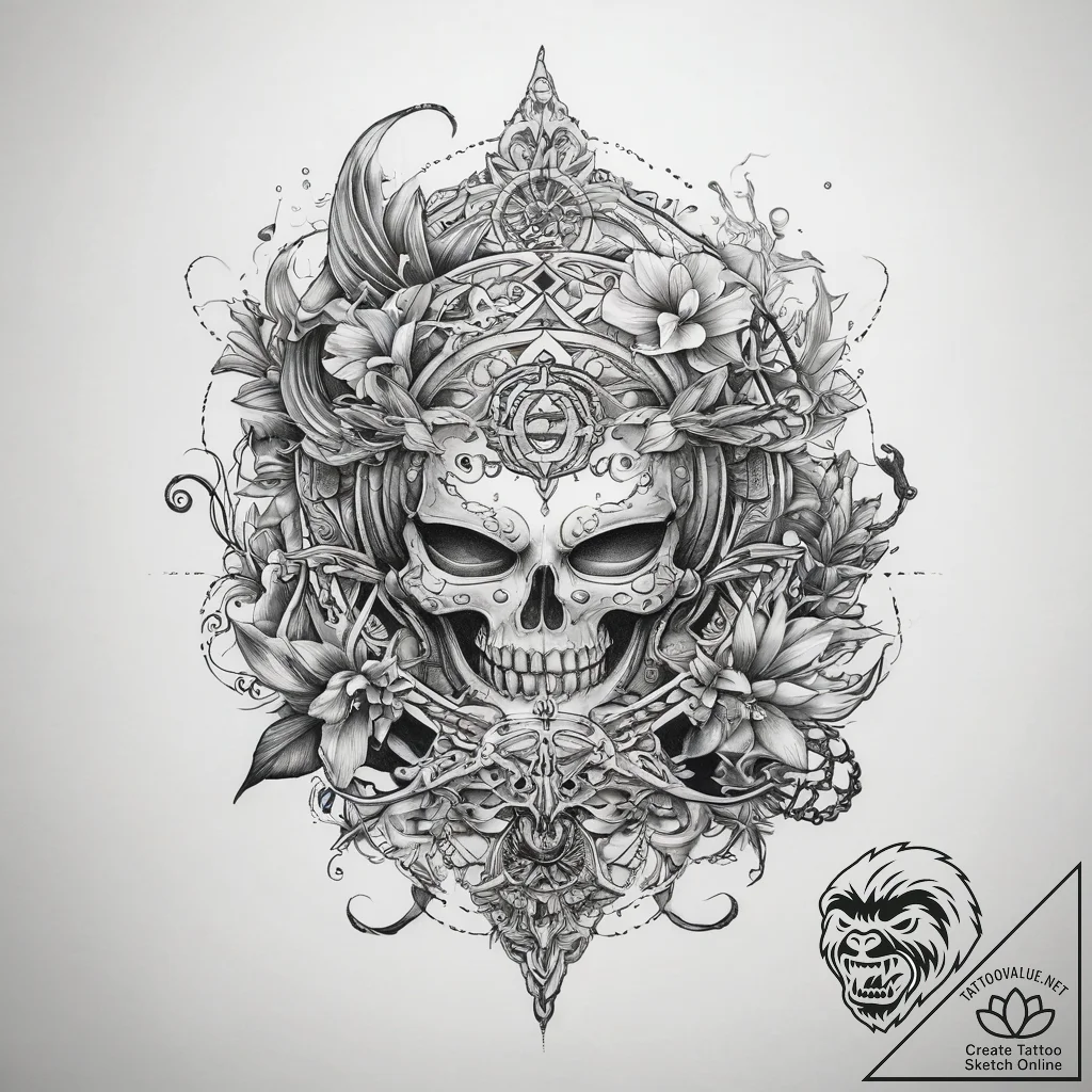 Tattoo sketch море - tattoo sketch (№1757983822_0, 16.09.2025 00:50) — tattoovalue.net