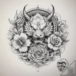 Tattoo sketch линейная роза, ink illustration… – tattoo sketch (№1757991535_0, 16.09.2025 02:58) — tattoovalue.net