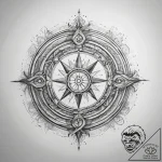 Tattoo sketch magical portal – tattoo sketch (№1757992127_0, 16.09.2025 03:08) — tattoovalue.net
