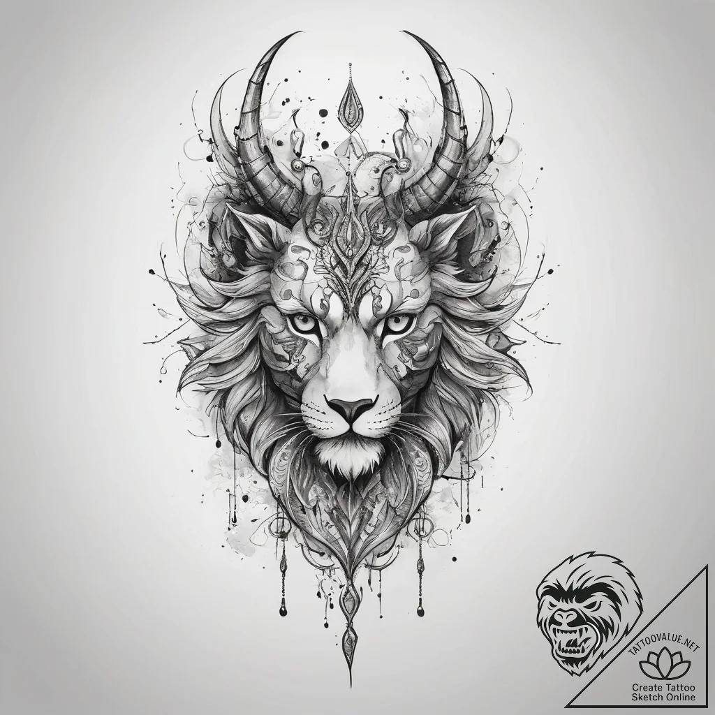 Tattoo sketch elemental, tattoo line art, on... - tattoo sketch (№1757992943_0, 16.09.2025 03:22) — tattoovalue.net