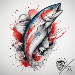 Tattoo sketch arctic char, tattoo drawing out… – tattoo sketch (№1757993537_0, 16.09.2025 03:32) — tattoovalue.net