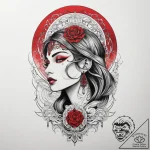 Tattoo sketch desert, ink illustration for ta… – tattoo sketch (№1757994313_0, 16.09.2025 03:45) — tattoovalue.net