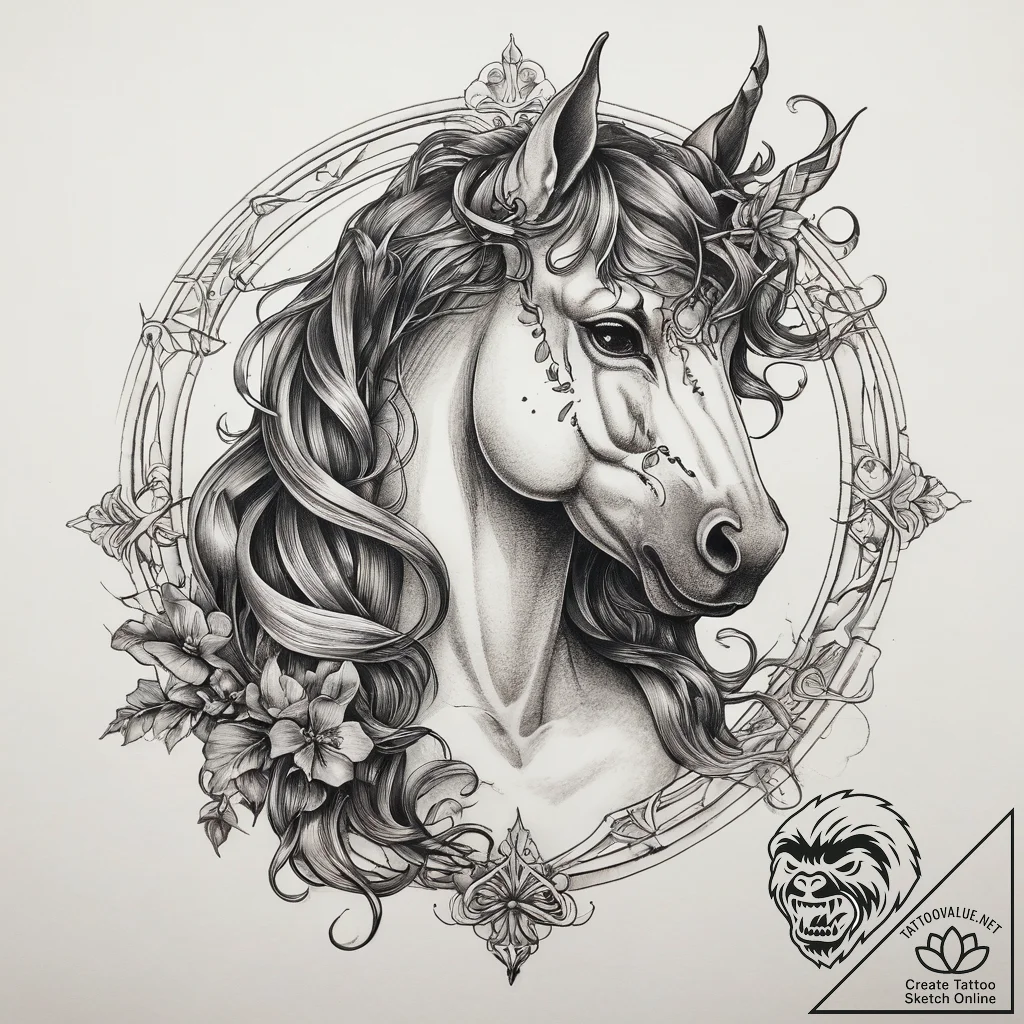 Tattoo sketch centaur bow, tattoo sketch desi... - tattoo sketch (№1757996444_0, 16.09.2025 04:20) — tattoovalue.net