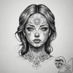 Tattoo sketch cosmic person, tattoo drawing o… – tattoo sketch (№1758001507_0, 16.09.2025 05:45) — tattoovalue.net