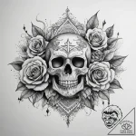 Tattoo sketch copper, ink illustration for ta… – tattoo sketch (№1758003063_0, 16.09.2025 06:11) — tattoovalue.net
