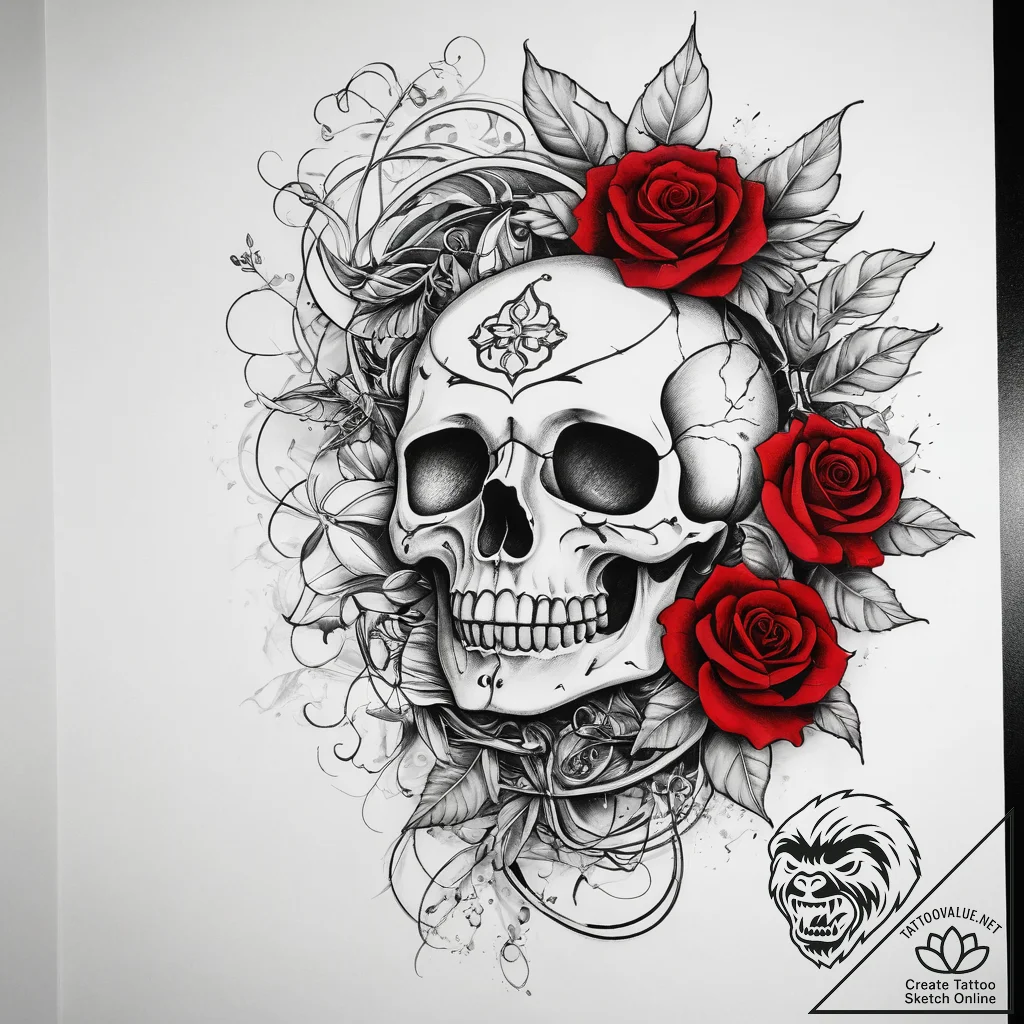 Tattoo sketch book with plants growing out of... - tattoo sketch (№1758003865_0, 16.09.2025 06:24) — tattoovalue.net