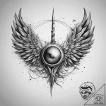 Tattoo sketch harry potter golden snitch, ink… – tattoo sketch (№1758005654_0, 16.09.2025 06:54) — tattoovalue.net