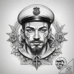 Tattoo sketch hustler, tattoo drawing outline… – tattoo sketch (№1758007798_0, 16.09.2025 07:29) — tattoovalue.net