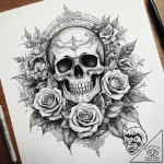Tattoo sketch cosmic riddle, tattoo flash she… – tattoo sketch (№1758007993_0, 16.09.2025 07:33) — tattoovalue.net