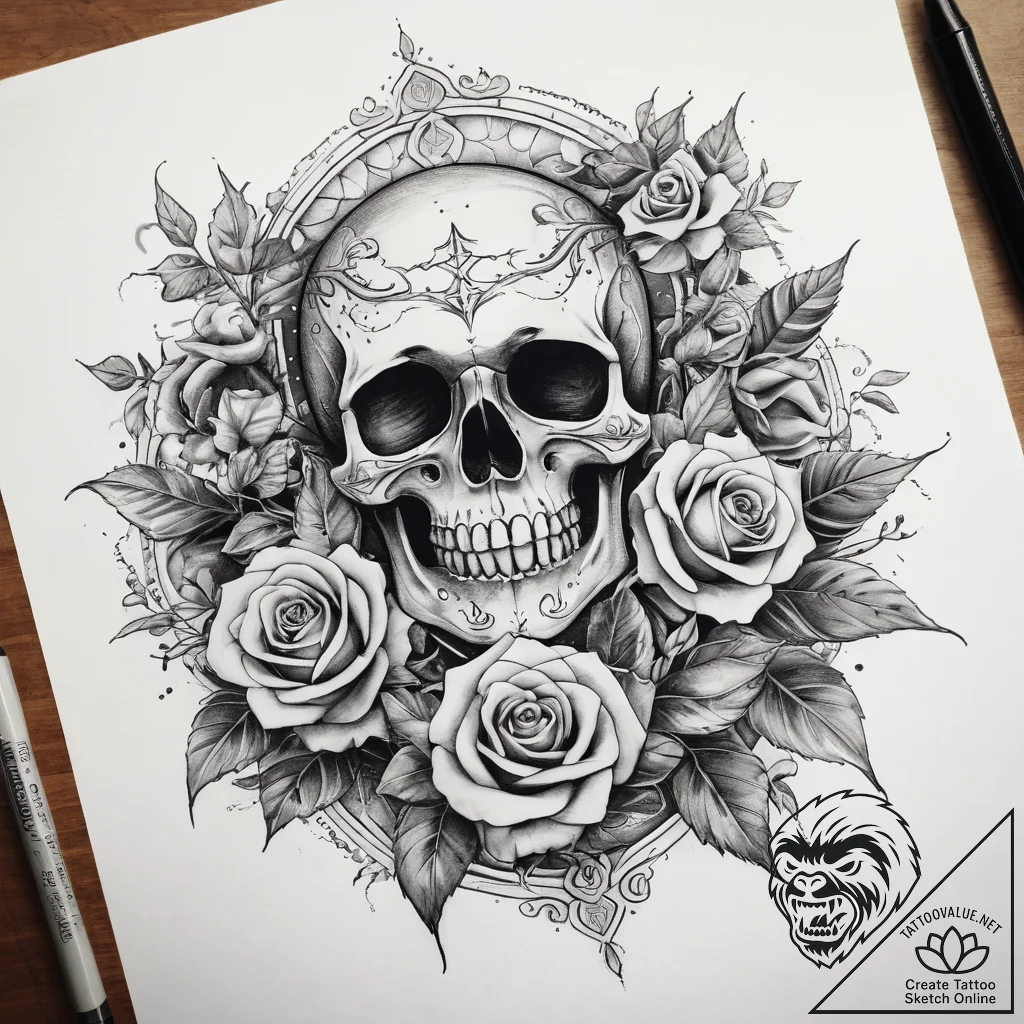 Tattoo sketch cosmic riddle, tattoo flash she... - tattoo sketch (№1758007993_0, 16.09.2025 07:33) — tattoovalue.net
