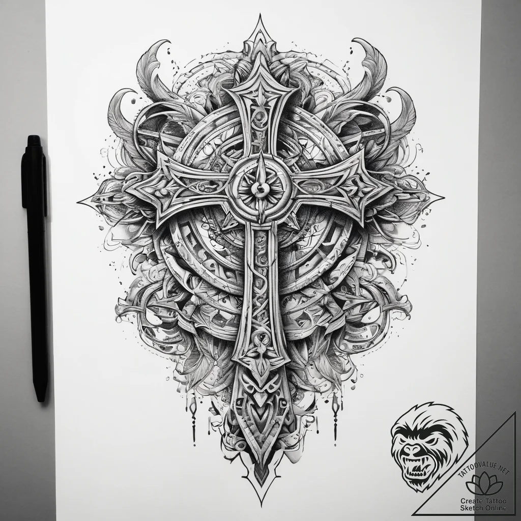 Tattoo sketch blade, ink illustration for tat... - tattoo sketch (№1758036920_0, 16.09.2025 15:35) — tattoovalue.net