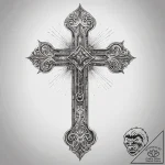 Tattoo sketch узор в виде ключа, concept art… – tattoo sketch (№1758039069_0, 16.09.2025 16:11) — tattoovalue.net