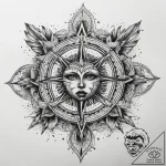 Tattoo sketch cosmic self, tattoo flash sheet… – tattoo sketch (№1758040638_0, 16.09.2025 16:37) — tattoovalue.net