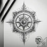Tattoo sketch celestial alignment, artistic t… – tattoo sketch (№1758041805_0, 16.09.2025 16:56) — tattoovalue.net