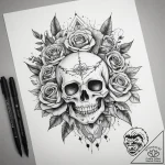 Tattoo sketch ocean, tattoo drawing outline,… – tattoo sketch (№1758043360_0, 16.09.2025 17:22) — tattoovalue.net