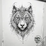 Tattoo sketch genuine, ink illustration for t… – tattoo sketch (№1758044722_0, 16.09.2025 17:45) — tattoovalue.net