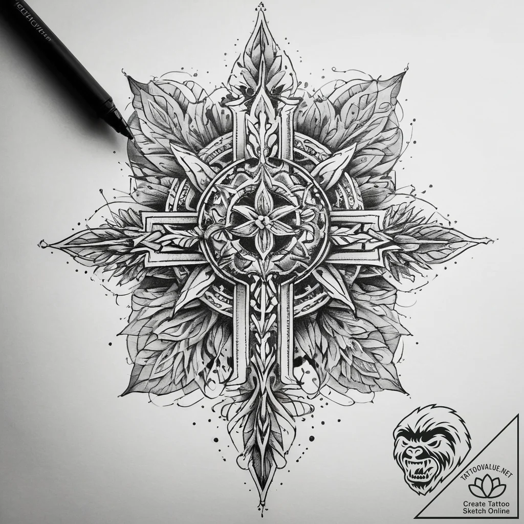 Tattoo sketch ambition, ink illustration for... - tattoo sketch (№1758045692_0, 16.09.2025 18:01) — tattoovalue.net