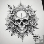 Tattoo sketch sci-fi creature, artistic tatto… – tattoo sketch (№1758045886_0, 16.09.2025 18:04) — tattoovalue.net