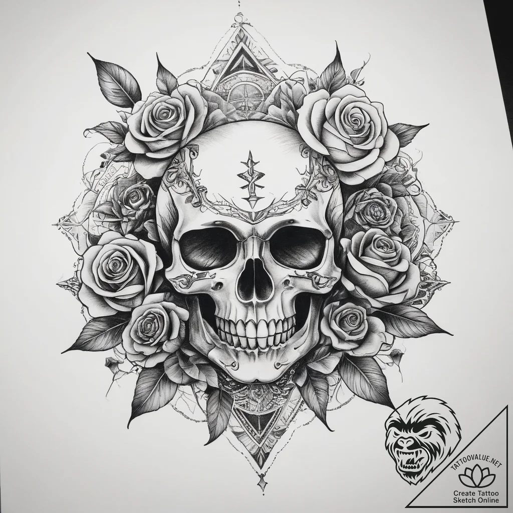 Tattoo sketch sci-fi creature, artistic tatto... - tattoo sketch (№1758045886_0, 16.09.2025 18:04) — tattoovalue.net