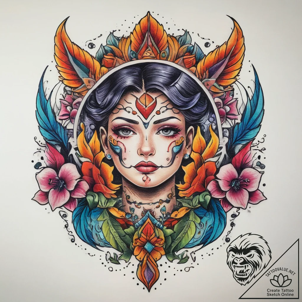 Tattoo sketch secret, tattoo drawing outline,... - tattoo sketch (№1758046080_0, 16.09.2025 18:08) — tattoovalue.net