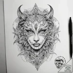 Tattoo sketch passion – tattoo sketch (№1758047628_0, 16.09.2025 18:33) — tattoovalue.net