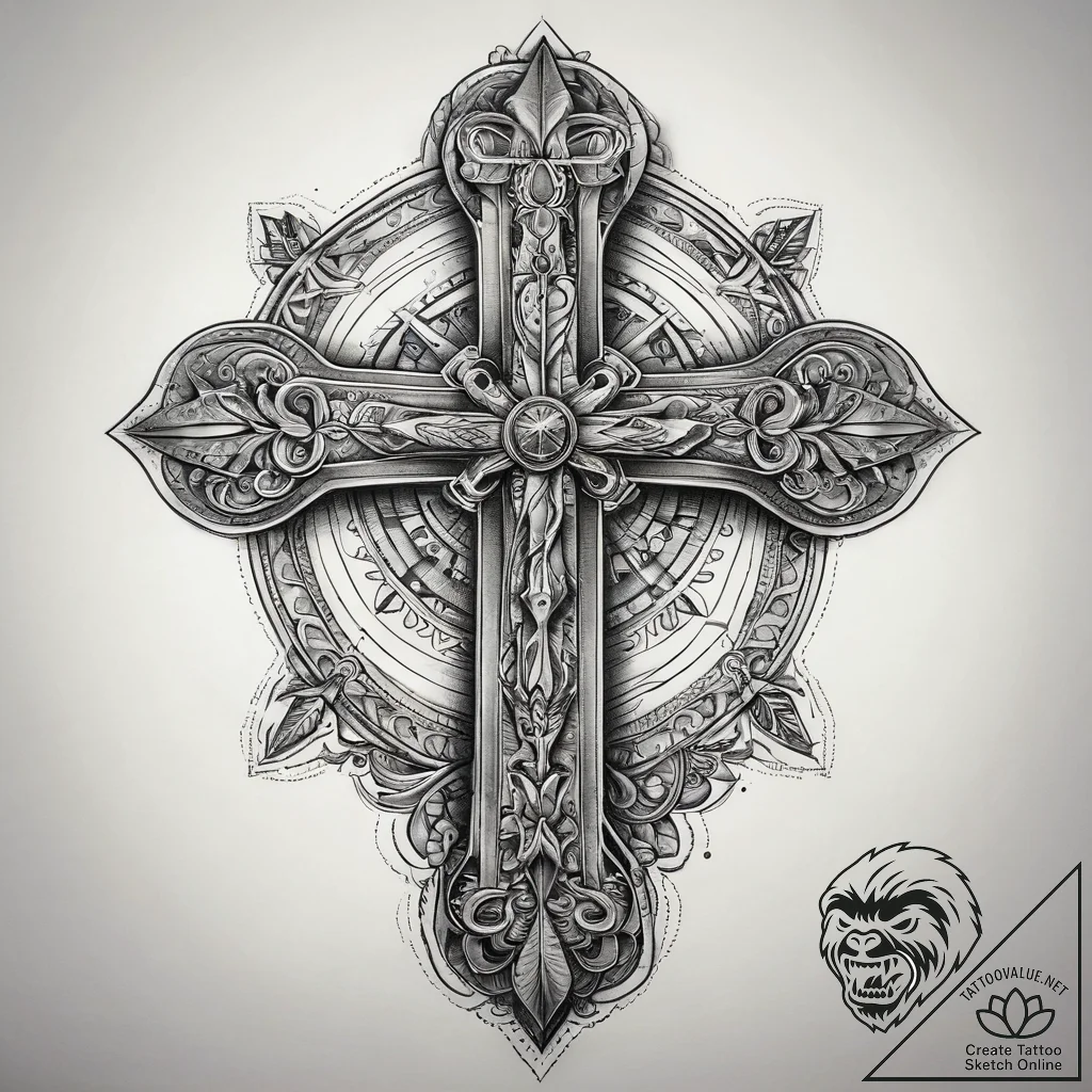 Tattoo sketch copper, tattoo sketch design, d... - tattoo sketch (№1758048403_0, 16.09.2025 18:46) — tattoovalue.net
