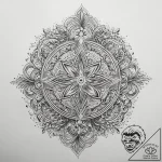 Tattoo sketch mirage, tattoo flash sheet desi… – tattoo sketch (№1758049178_0, 16.09.2025 18:59) — tattoovalue.net