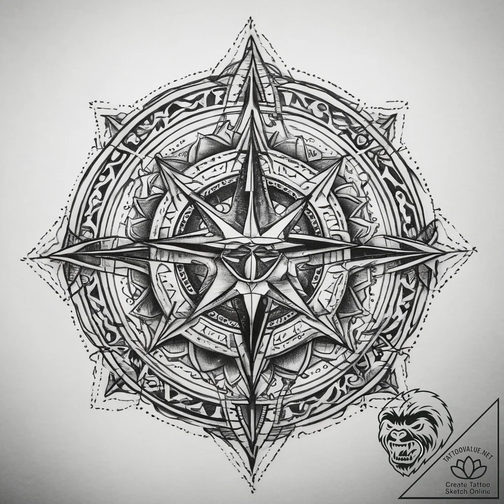 Tattoo sketch cosmic origin, tattoo drawing o... - tattoo sketch (№1758049953_0, 16.09.2025 19:12) — tattoovalue.net