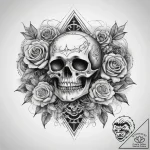 Tattoo sketch expression, artistic tattoo ske… – tattoo sketch (№1758050535_0, 16.09.2025 19:22) — tattoovalue.net