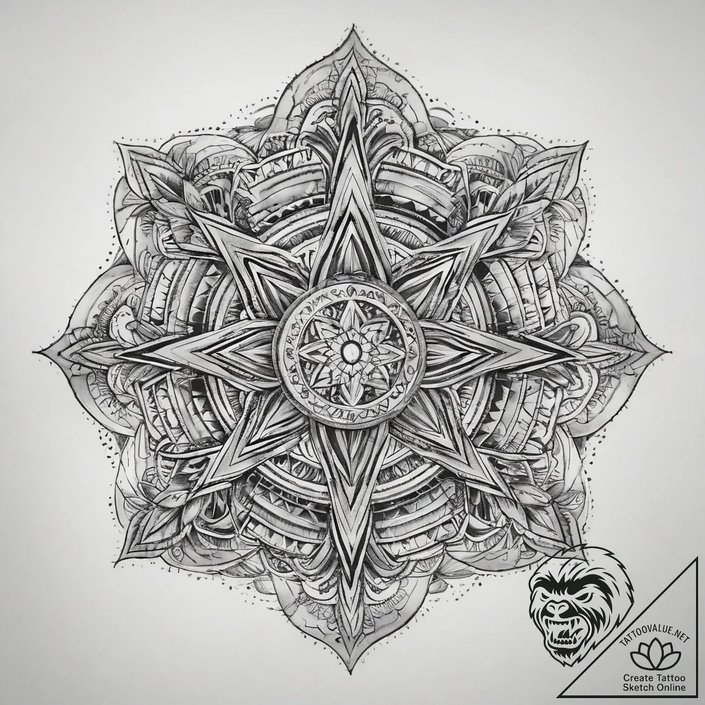 Tattoo sketch hand, ink illustration for tatt... - tattoo sketch (№1758050921_0, 16.09.2025 19:28) — tattoovalue.net