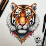 Tattoo sketch tiger’s eye, tattoo sketch desi… – tattoo sketch (№1758051889_0, 16.09.2025 19:44) — tattoovalue.net