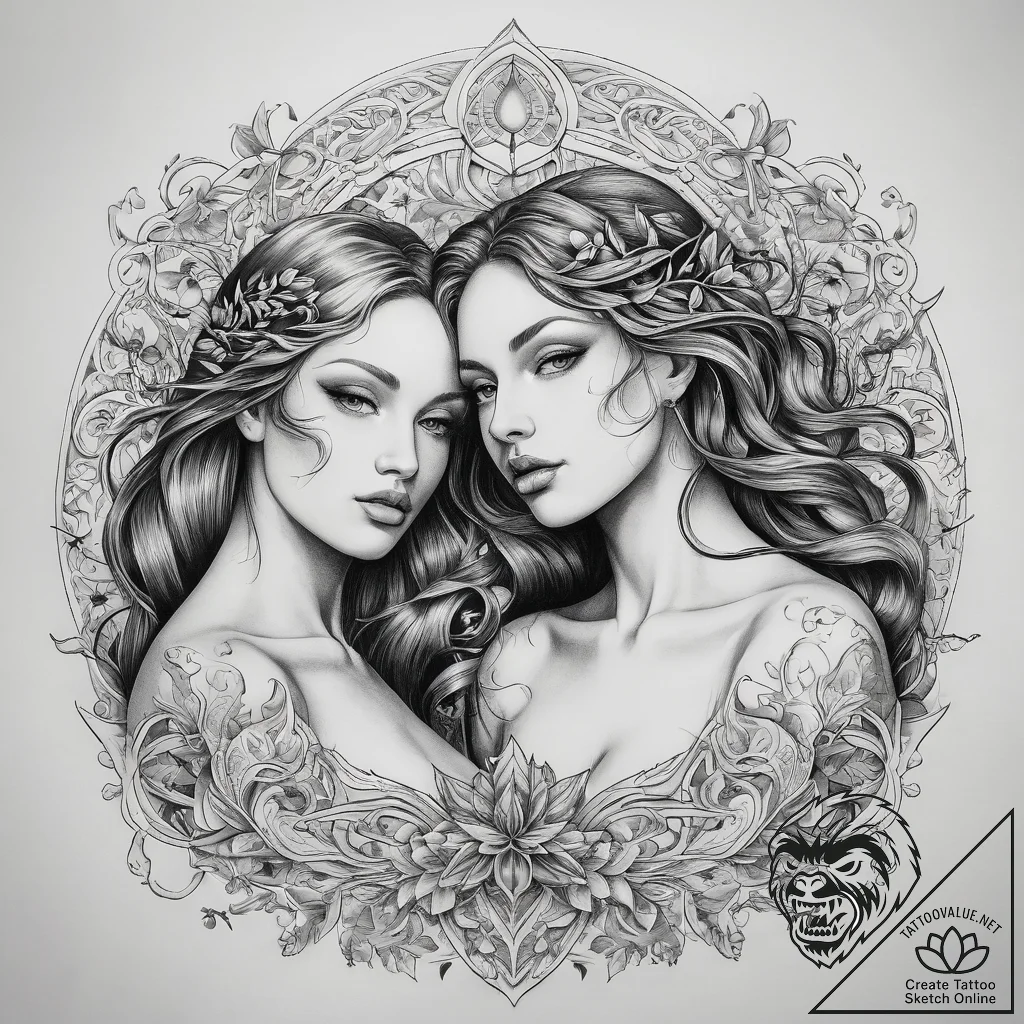 Tattoo sketch adam and eve, tattoo sketch des... - tattoo sketch (№1758053828_0, 16.09.2025 20:17) — tattoovalue.net