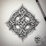 Tattoo sketch norse viking knot, tattoo sketc… – tattoo sketch (№1758054994_0, 16.09.2025 20:36) — tattoovalue.net